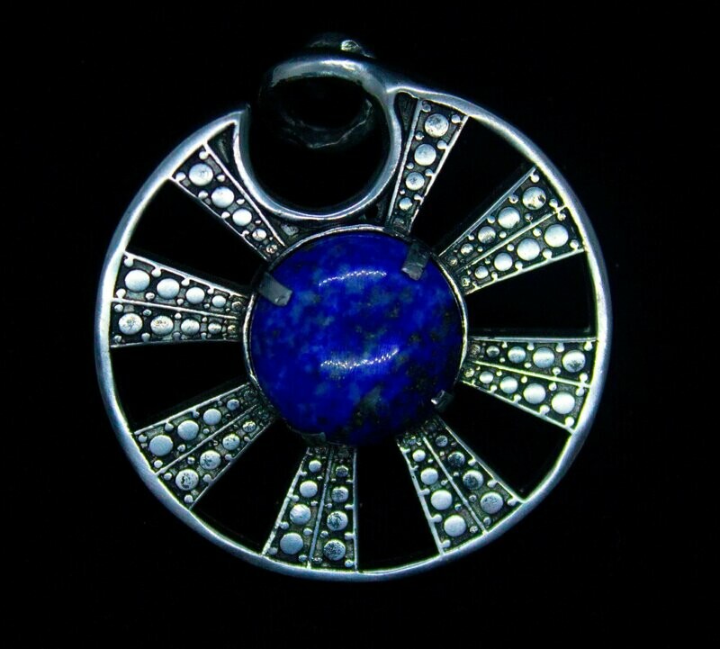 PESO RUEDA TRIBAL CON LAPISLÁZULI (6mm)