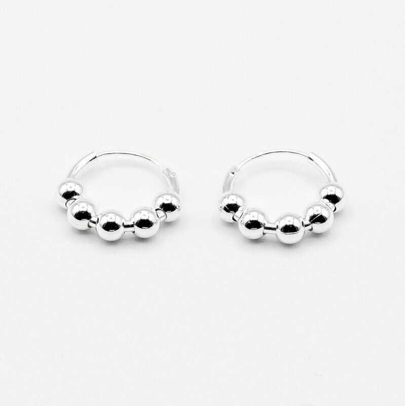 AROS DE BOLITAS BANGA (15mm)
