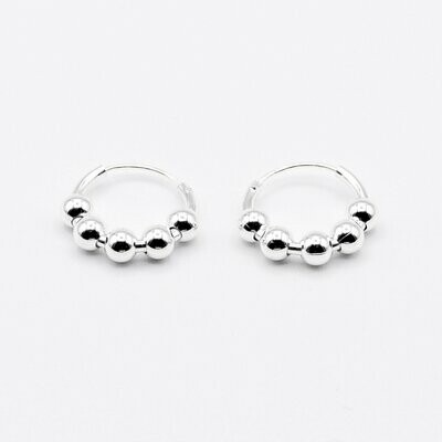 AROS DE BOLITAS BANGA (15mm)