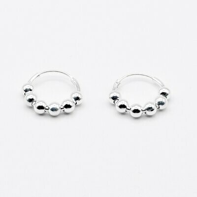 AROS DE BOLITAS BANGA (18mm)