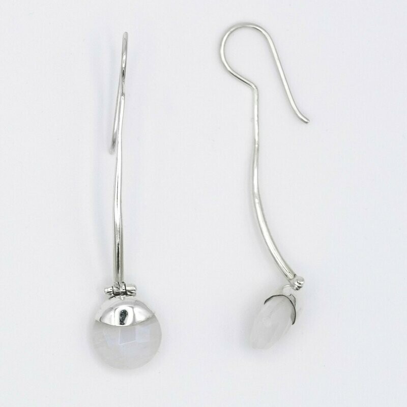 PENDIENTES VALI PIEDRA LUNA