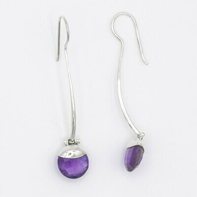 PENDIENTES VALI AMATISTA