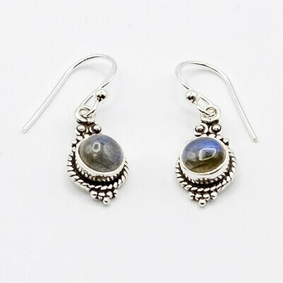 PENDIENTES SHAKTI LABRADORITA