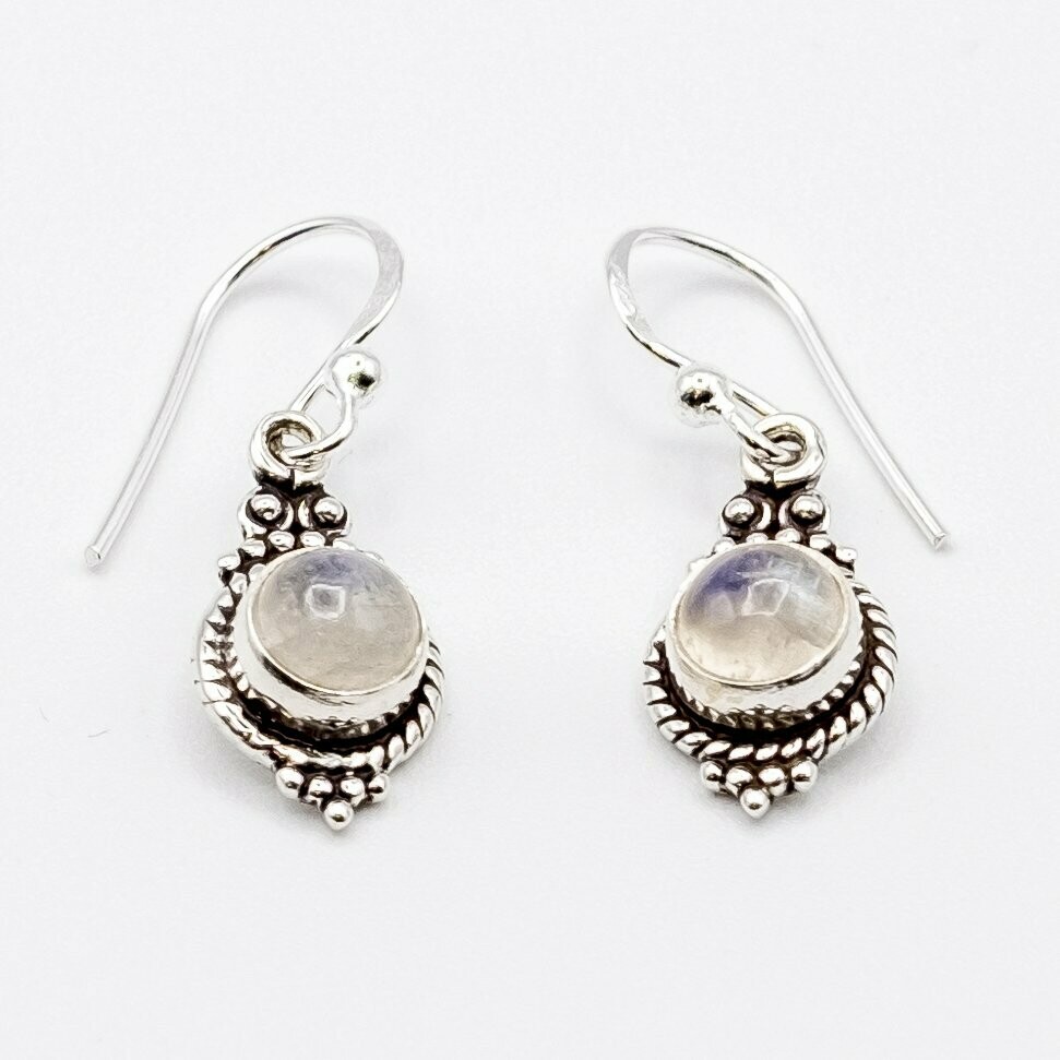PENDIENTES SHAKTI PIEDRA LUNA