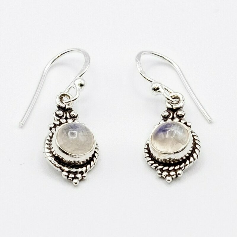 PENDIENTES SHAKTI PIEDRA LUNA
