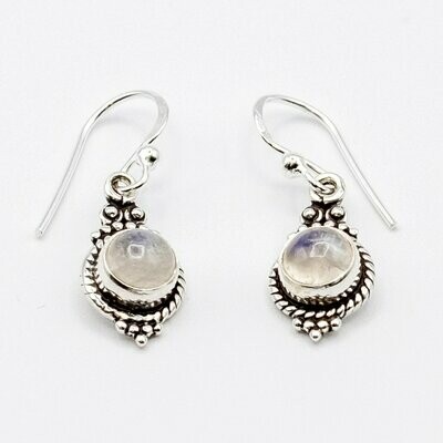 PENDIENTES SHAKTI PIEDRA LUNA