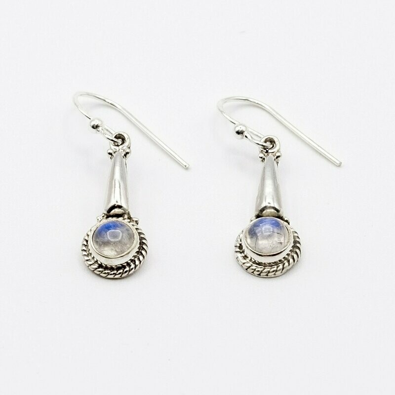 PENDIENTES GAURI PIEDRA LUNA