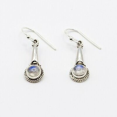 PENDIENTES GAURI PIEDRA LUNA