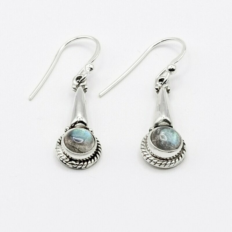 PENDIENTES GAURI LABRADORITA