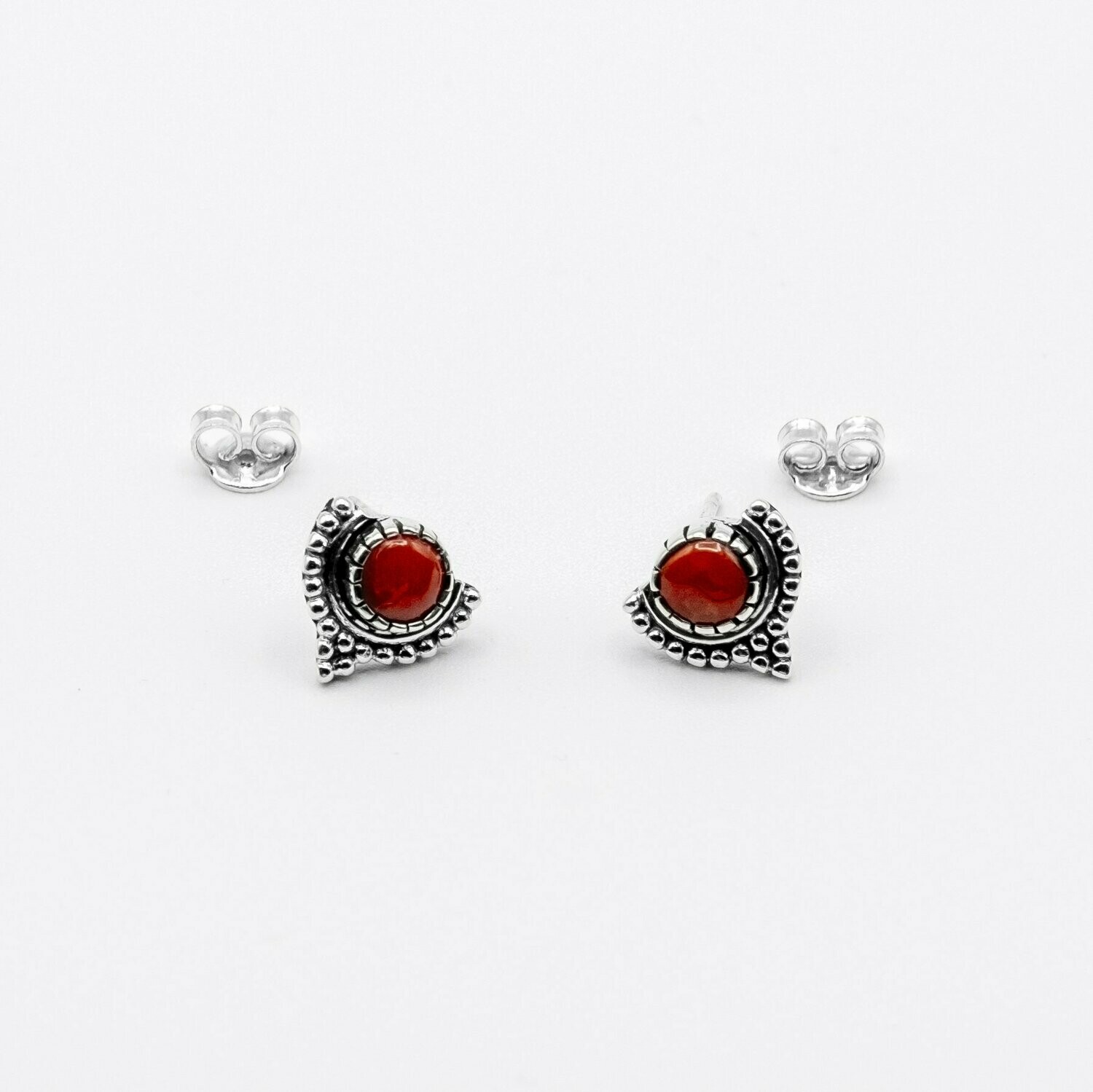 PENDIENTES BHIMA CORNALINA
