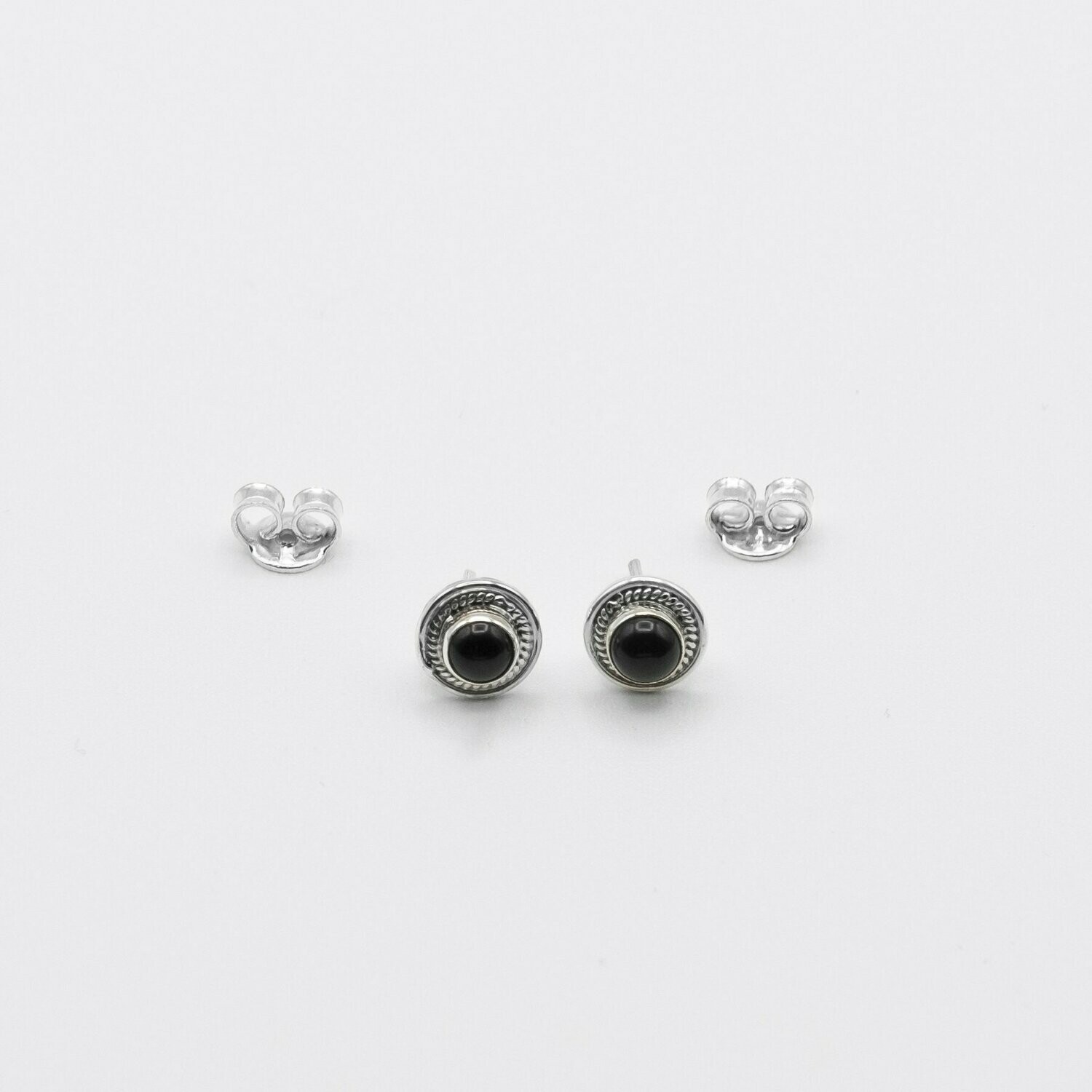PENDIENTES VAYU ÓNIX NEGRO