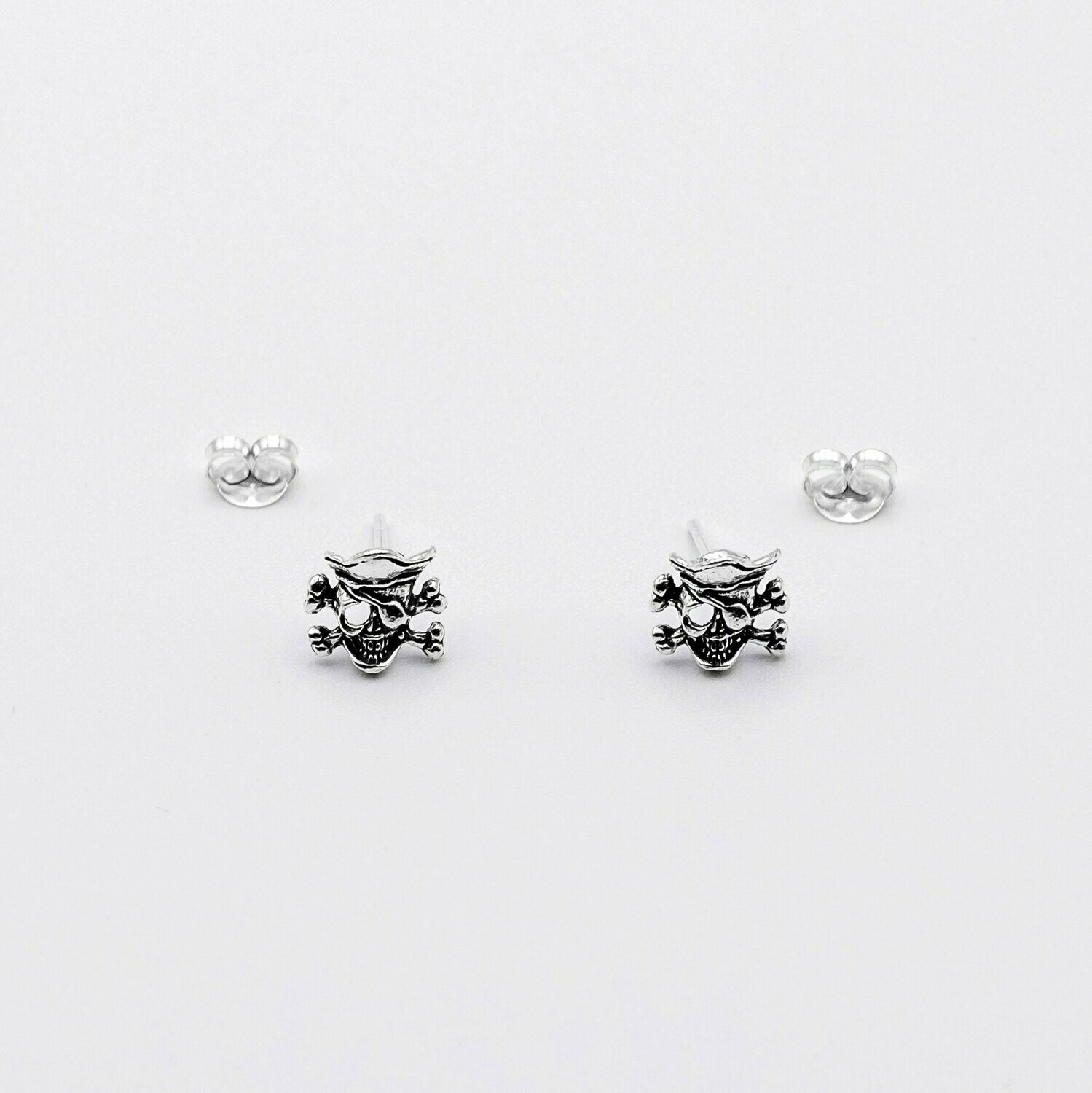 PENDIENTES CALAVERA PIRATA