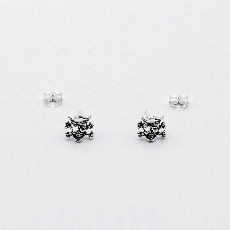 PENDIENTES CALAVERA PIRATA