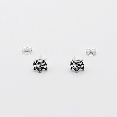 PENDIENTES CALAVERA PIRATA