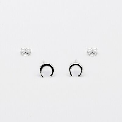 PENDIENTES MEDIA LUNA INVERTIDA