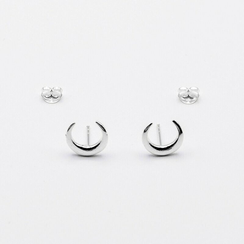 PENDIENTES MEDIA LUNA INVERTIDA