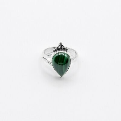 ANILLO HIMAVAT MALAQUITA