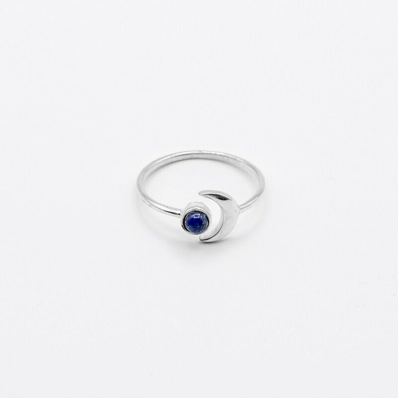 ANILLO LUNA LAPISLÁZULI