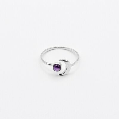 ANILLO LUNA AMATISTA
