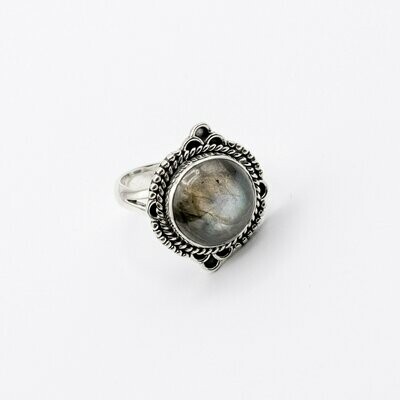 ANILLO INDRANI LABRADORITA