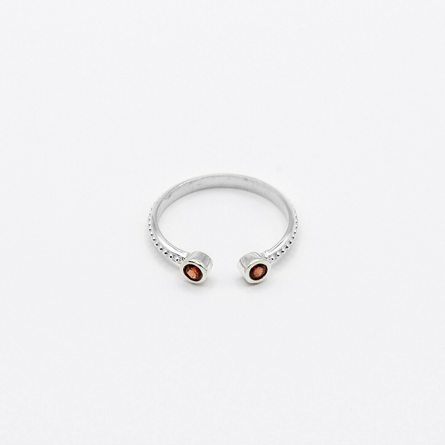 ANILLO INDRAJIT GRANATE