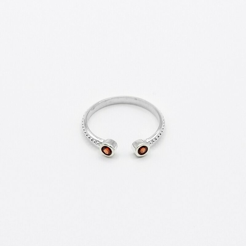 ANILLO INDRAJIT GRANATE