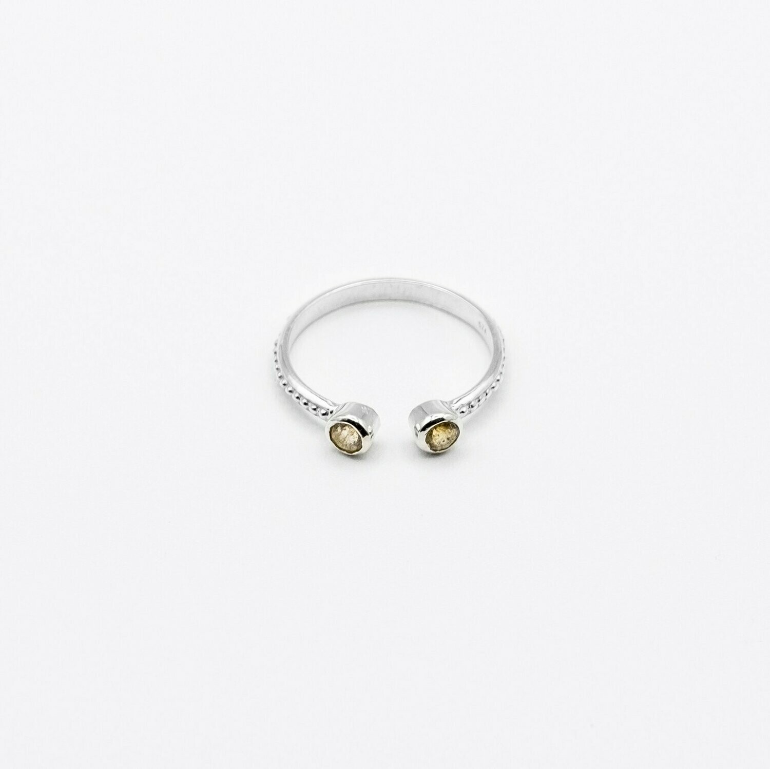 ANILLO INDRAJIT LABRADORITA