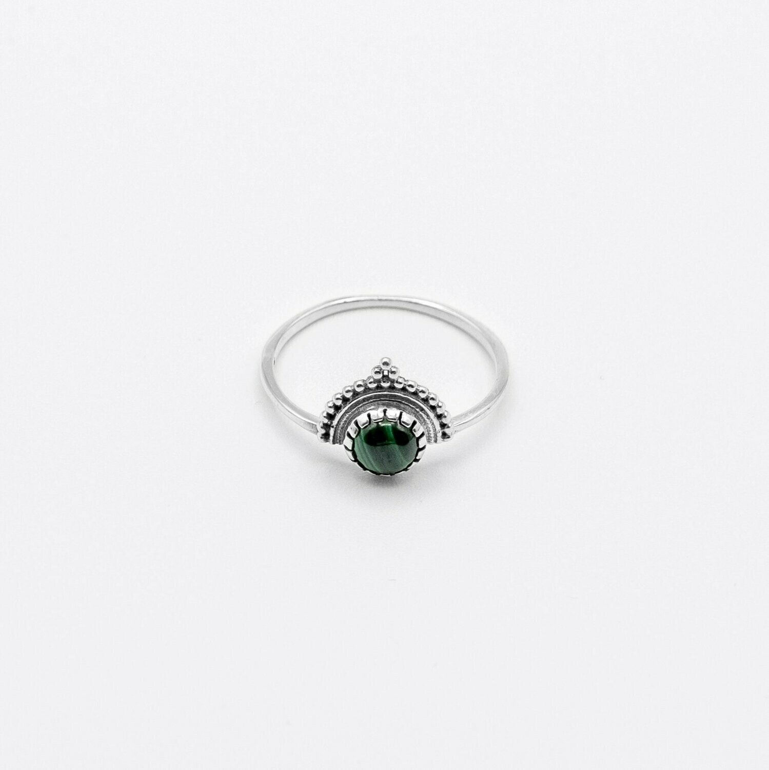 ANILLO AMRITA MALAQUITA