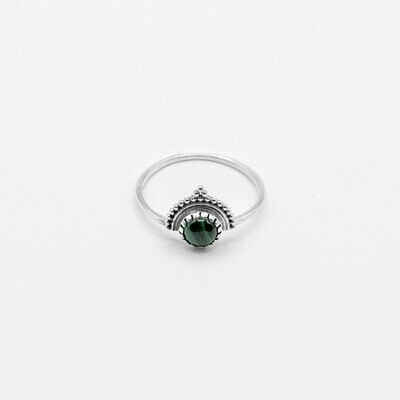 ANILLO AMRITA MALAQUITA