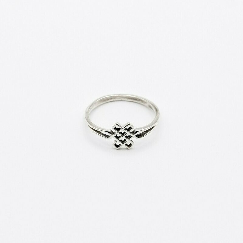 ANILLO NUDO INFINITO TIBETANO