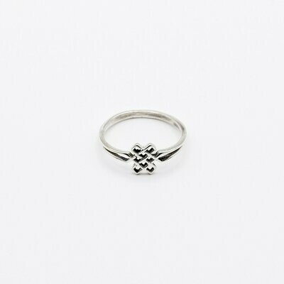 ANILLO NUDO INFINITO TIBETANO