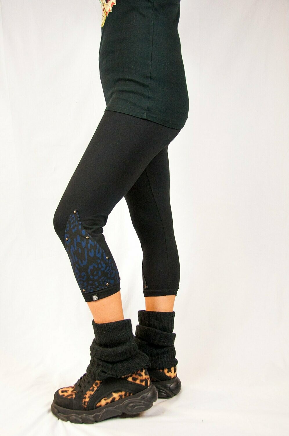 LEGGINGS ILLYRIAN NEGRO / LEOPARDO