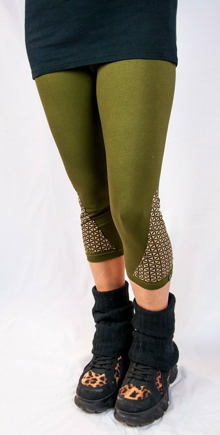 LEGGINGS ILLYRIAN VERDE / FLOR DE LA VIDA