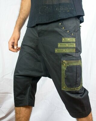 PANTALONES CORTOS BABA / NEGRO