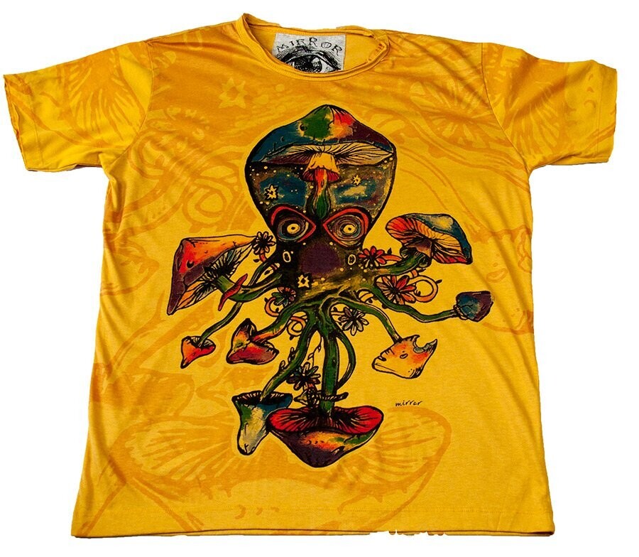 CAMISETA PULPO SETAS