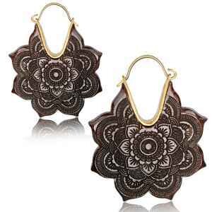 PENDIENTES DE MADERA