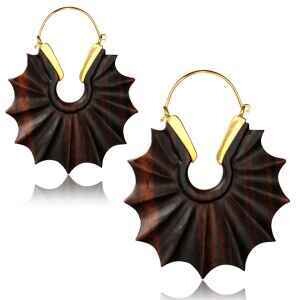 PENDIENTES DE MADERA