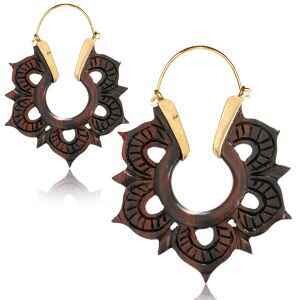PENDIENTES DE MADERA