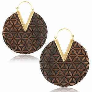 PENDIENTES FLOR DE LA VIDA