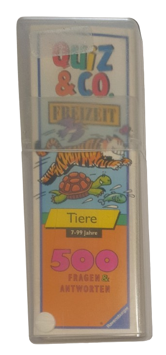 Ravensburger Quiz & Co Freizeit Tiere 500 Fragen