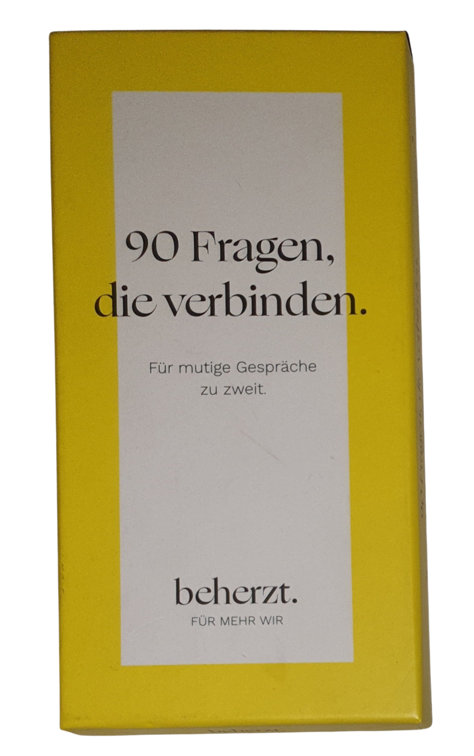 Beherzt 90 Fragen die verbinden