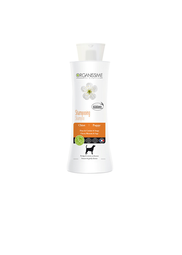 Shampooing chiots Organissime