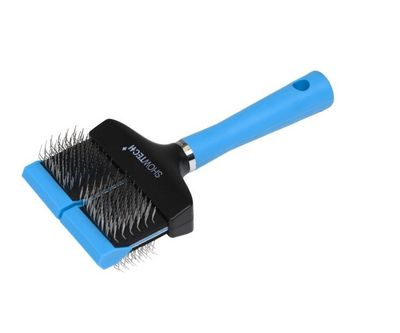 Brosse carde double Show Tech+ Flex Groom - Ferme