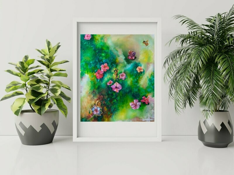 ‘China's Roses’ Print