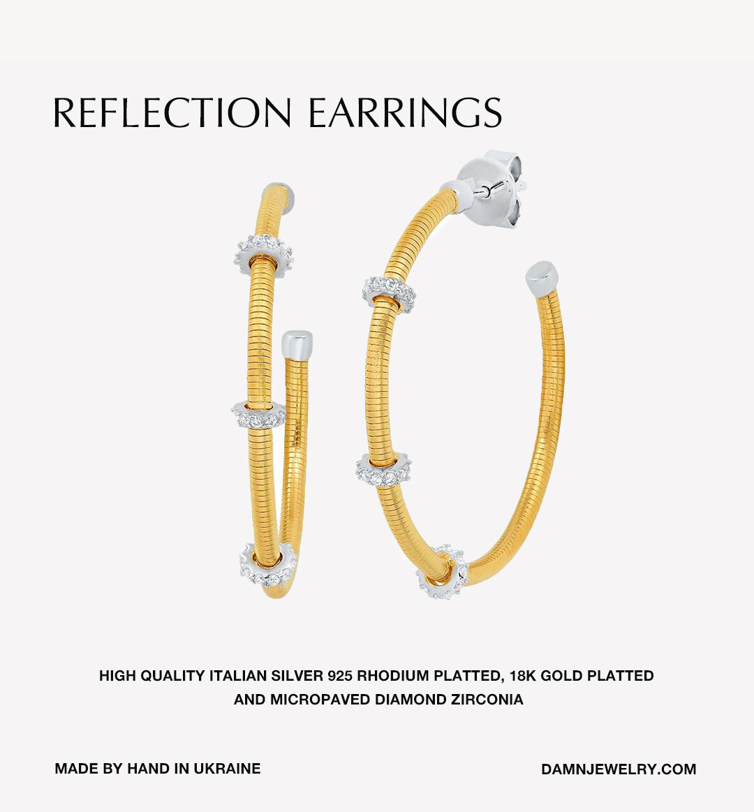 REFLECTION EARRINGS