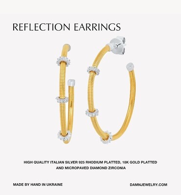 REFLECTION EARRINGS
