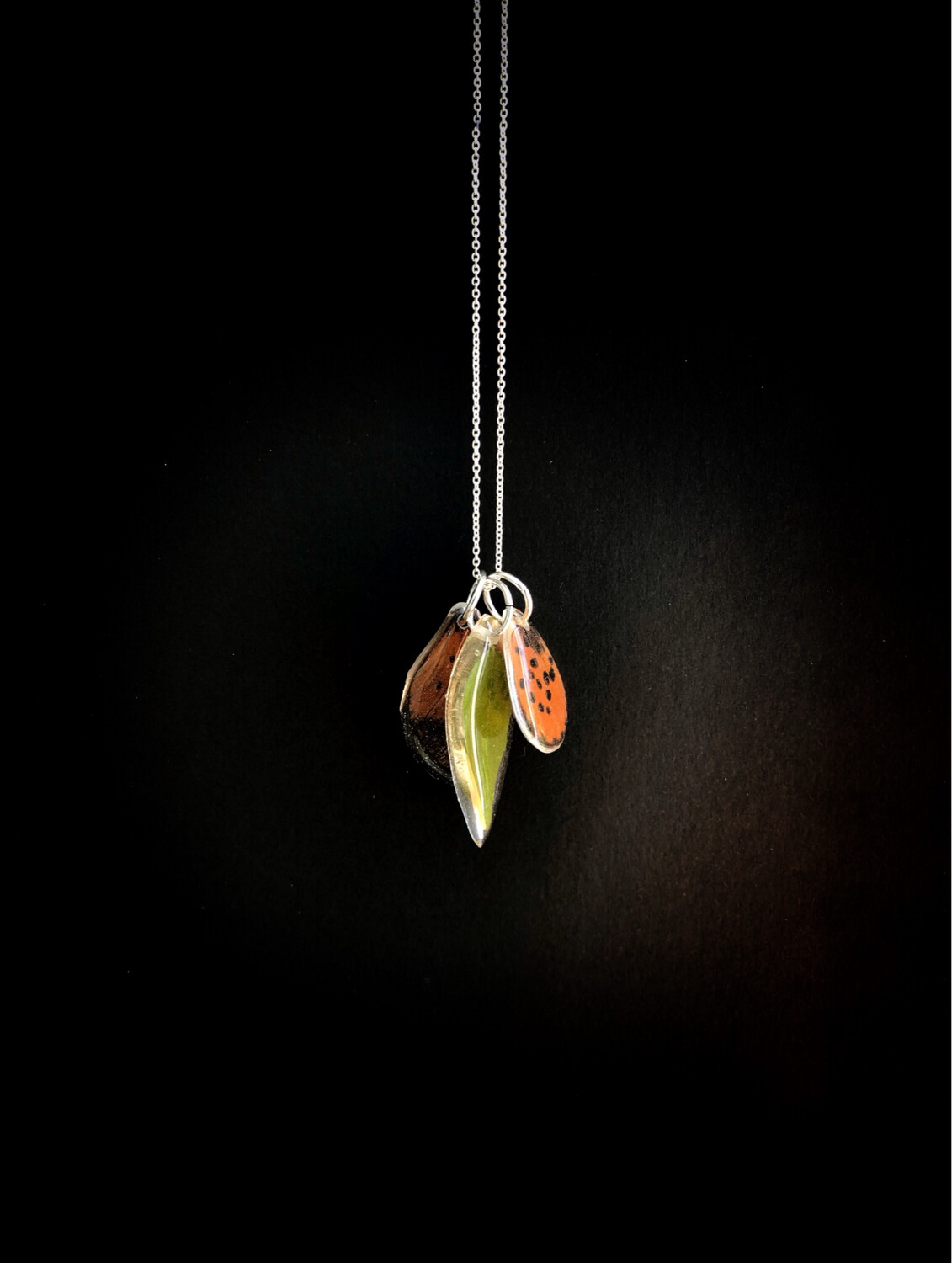 Butterfly & Leaf Necklace 