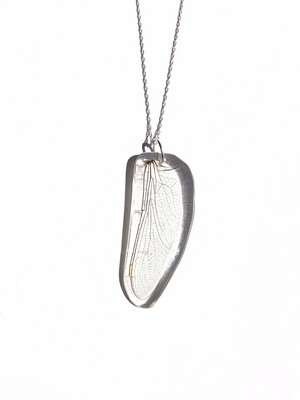 Large Dragonfly Wing Necklace 