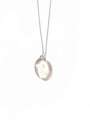 Dandelion Oval Necklace