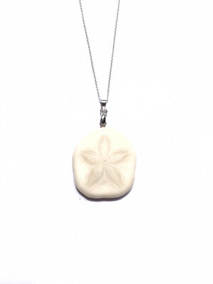 Pansy Shell Necklace | Sterling Silver